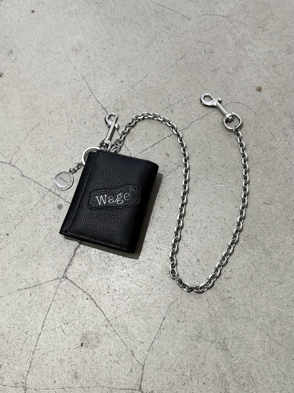 Naturalecho First-Layer Cowhide Leather Wallet with Waist Chain and Pants Chain, Three-In-One Genuine Leather Wallet