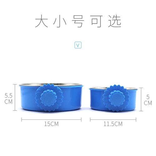 Корм для домашних животных висит собачья чаша для собак кошачья вода миска фиксированная клетка напиток вода для собаки маленькая собака плюшевая