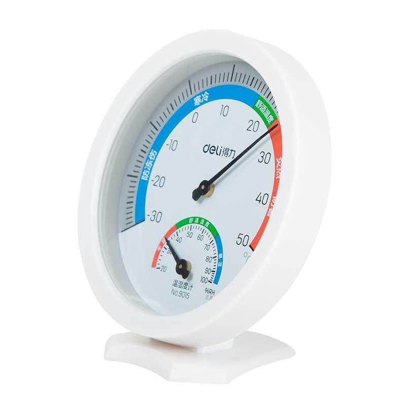 Thermohygrometer indoor and outdoor can be placed baby room thermometer office home