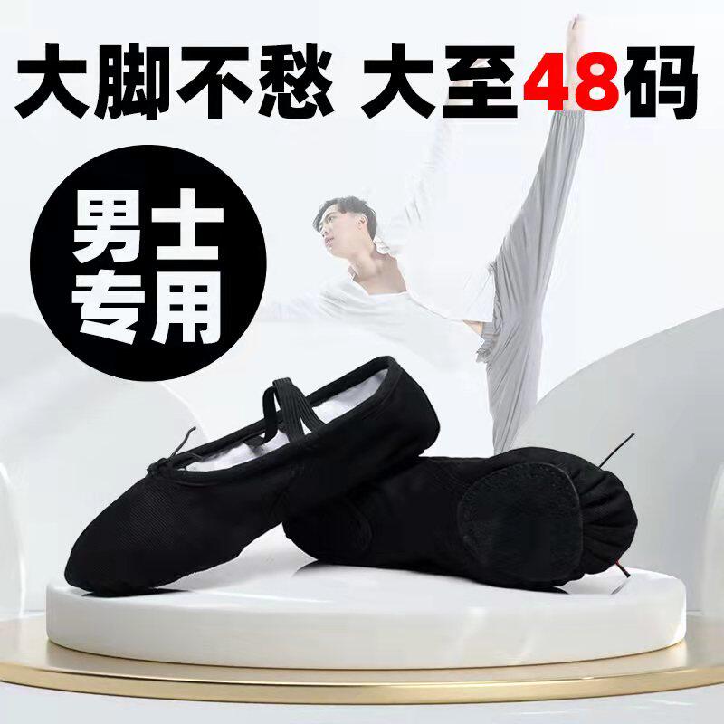 Large Size Dance Shoes Men Soft Bottoms Practice Shoes Children Adult Boys Ballet Dancer Body Test Dance Cat Paw Shoes