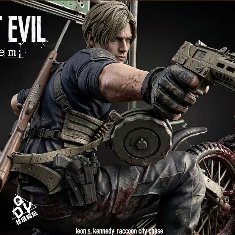 Northland Re Studio Raccoon City Chase Leon S. Kennedy Figure Gk Statue