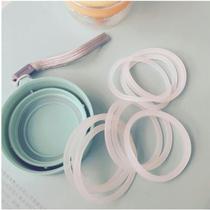 Sewer pipe head cover sealing ring PVC drainage pipe 50 plug inspection port 110 pipe cover joint rubber gasket