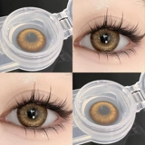 Бангкок Амбер Красивые ученики наполовину -летящие коричневые коричневые смешанные кровь ощущение Барби Большой диаметр Женщина вместо флагманского флагманского магазина TN