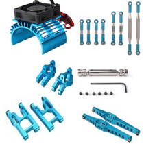 Weili 12428 metal upgrade parts large tires strengthen modified power gear fy03 Premium edition 12429