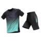 Sports suit men's autumn morning jogging and cycling quick-drying clothes badminton equipment fitness clothes spring and autumn running training clothes