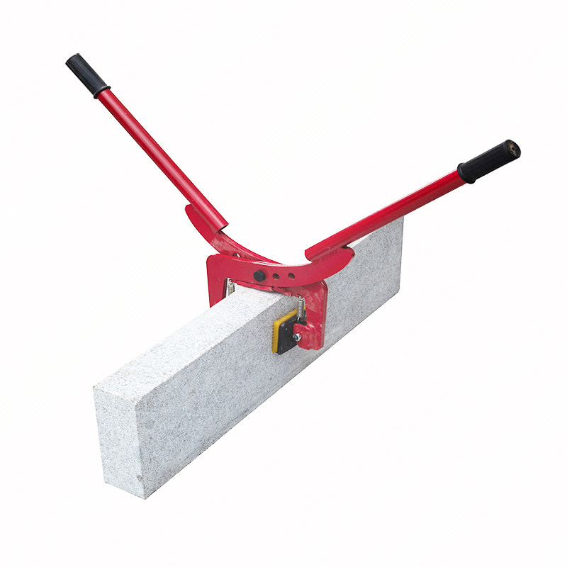 Curb stone clip installation tool road tooth stone artifact fixture spreader special clamp cart double lifting stone lifting tongs