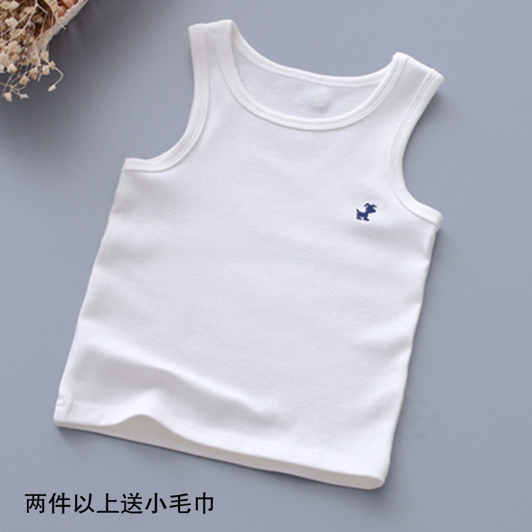 bông trẻ em vest cô gái mùa hè nam ăn mặc baby baby vest nhỏ mùa xuân và mùa thu đồ lót làm việc từ áo sơ mi dưới.