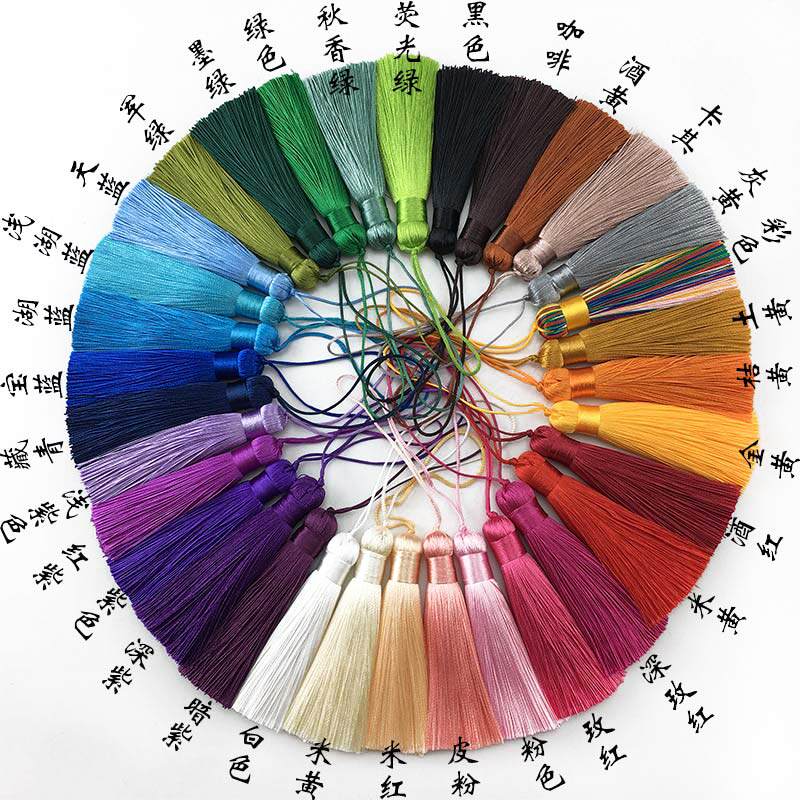 China Knots Delicate Flow Susciuzi DIY Ornament Accessories Material Mobile Phone Bag Pendant Short Fat Type Vertical Hob