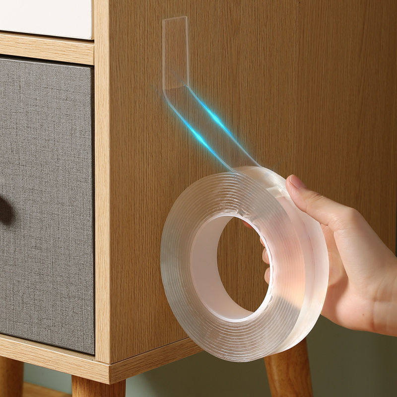 Nano double-sided adhesive tape strong transparent tape magic seamless patch black technology washable tape