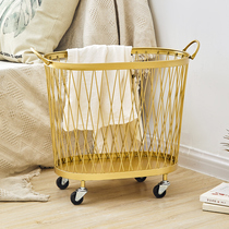 ins dirty laundry basket home toy containing basket iron art clothing containing basket Nordic wind creativity net red