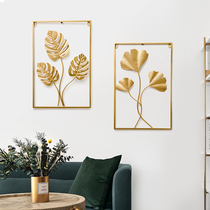 Light Extravagant TV Background Wall Decoration Pendant Wall Creative Bedroom Dining Room Wall Wall Metal Iron Art Ornament