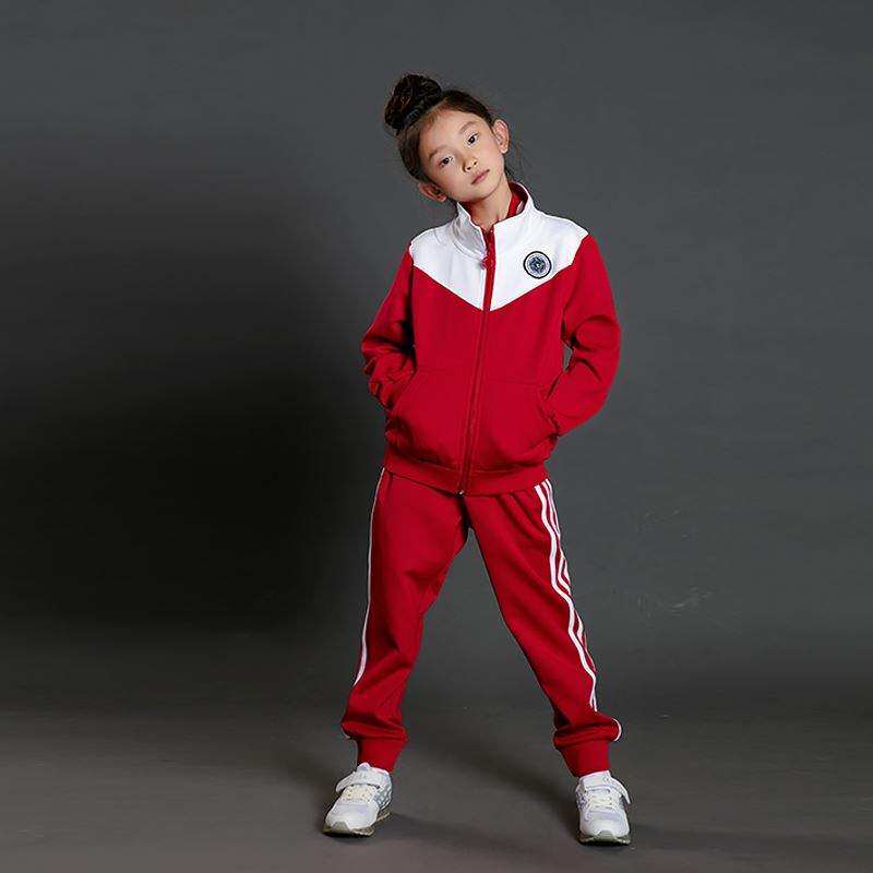 School uniform ( Golden Apple Long South Elementary School ) girls in autumn sports suit new products