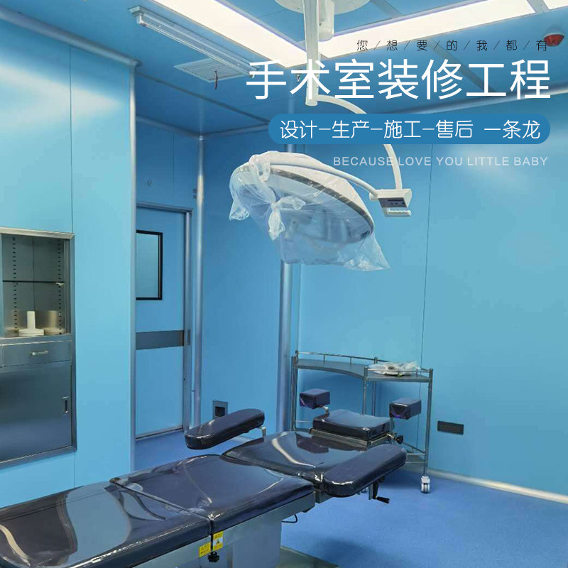 Operating room decoration design plastic surgery and beauty hospital dental ophthalmology obstetrics and gynecology implant room clean purification board partition wall