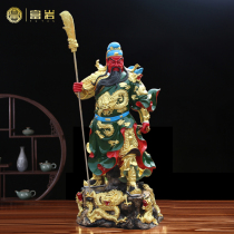 Kowloon Guan Gong Ornament Large Temple enshrines Plexiglass Buddha statue Zhao Cai Guan Yu Guan Er Ye customized