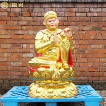 1.08 meters Sun Wukong Buddha statue temple ornaments Monkey King Qi Tian Da Sheng FRP Sun Xinger fights against the Buddha