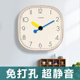 Square Clock Wall Clock Living Room Home Fashion Wall Clock Electronic Clock Wall Hanging Light Luxury Modern Simple Quartz Clock