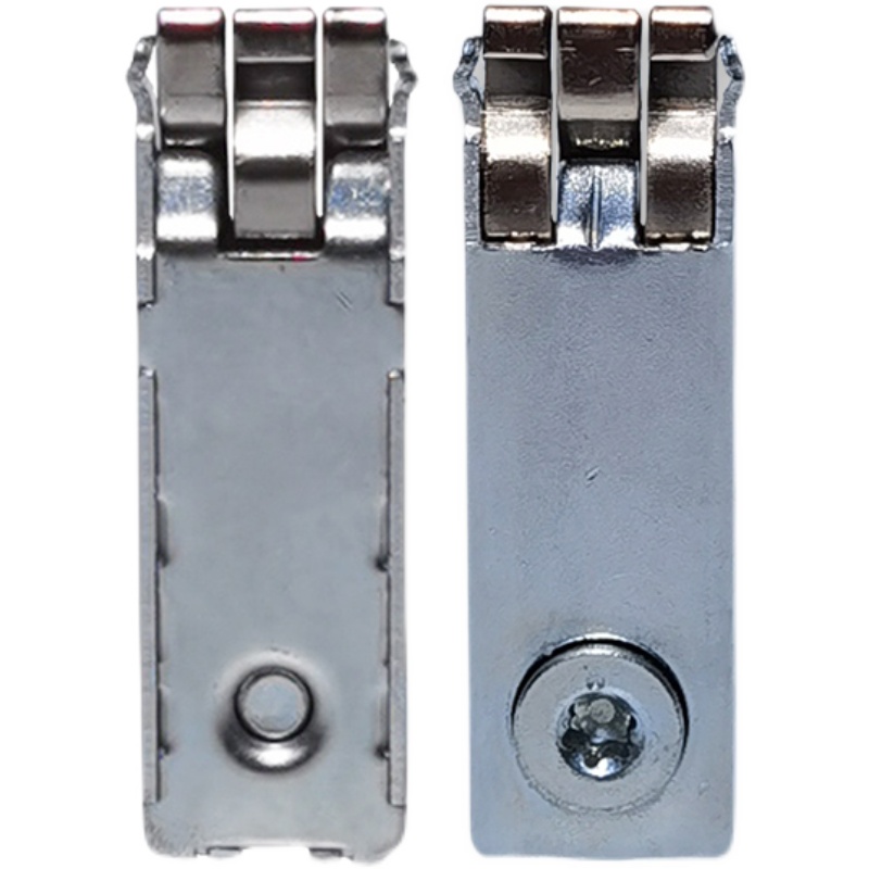 Exhibition 3 card lock exhibition place aluminum profile connector fish cylinder cabinet lock lock bar three claw lock