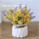 Hoa tươi giả gốm bình hoa mô phỏng phòng ngủ hoa phòng khách bàn ăn văn phòng trong chậu trang trí ins gió trang trí - Vase / Bồn hoa & Kệ