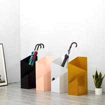 Nordic umbrella rack crevice household bucket Wrought iron door storage floor-to-ceiling Japanese put the length of the art metal frame