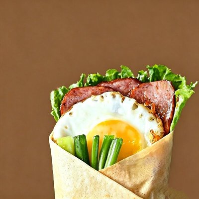 【9.9元3袋】薛记炒货 山东煎饼50g*3袋旱碱麦红枣原味杂粮煎饼