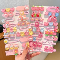 Розовая красная клубника, комплект, 36 шт