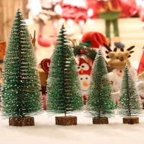 Christmas tree mini Cedar Bar white side Pine Tree Bar Christmas decorations ornaments 30cm pine needle small Zhuo tree
