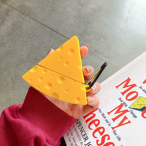 imobile Creative Cheese Airpodspro Protective Set подходит для Apple AirPods3 защитная оболочка 2 -го поколения 1 беспроводная беспроводная штука для штук -гарнитуры iPod, зарядная коробка, три поколения мягкого силикона оболочки