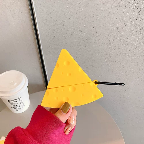 imobile Creative Cheese Airpodspro Protective Set подходит для Apple AirPods3 защитная оболочка 2 -го поколения 1 беспроводная беспроводная штука для штук -гарнитуры iPod, зарядная коробка, три поколения мягкого силикона оболочки