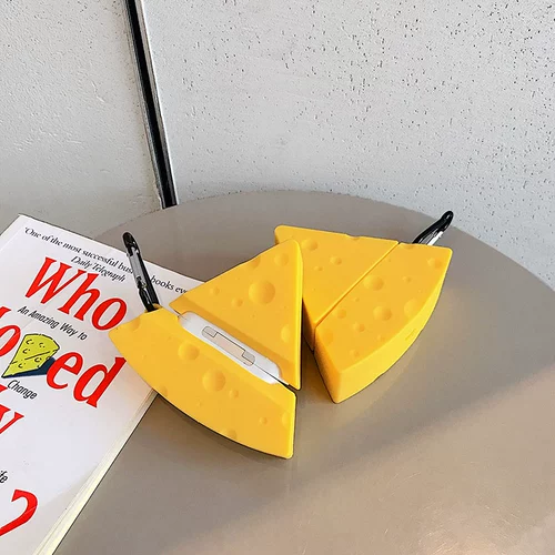 imobile Creative Cheese Airpodspro Protective Set подходит для Apple AirPods3 защитная оболочка 2 -го поколения 1 беспроводная беспроводная штука для штук -гарнитуры iPod, зарядная коробка, три поколения мягкого силикона оболочки