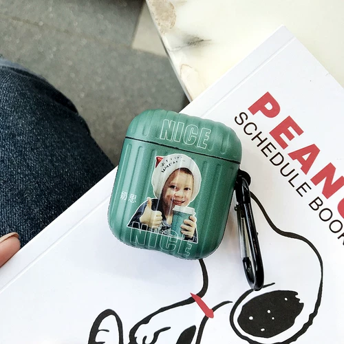 Apple, кофейный совместимый защитный чехол для мальчиков, беспроводные силиконовые наушники с зарядкой, европейский стиль, bluetooth