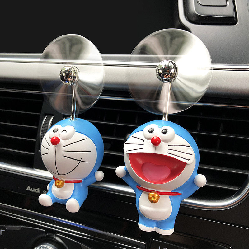 Car Perfume On-board Air Conditioning Air Outlet Fragrant on Cat Cute Cartoon Car Decorative items Light Incense