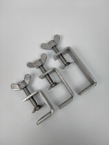 304 stainless steel steel beam clamp butterfly hand screwed tiger card C type clip U type clip hoop hoop square tube card customizable