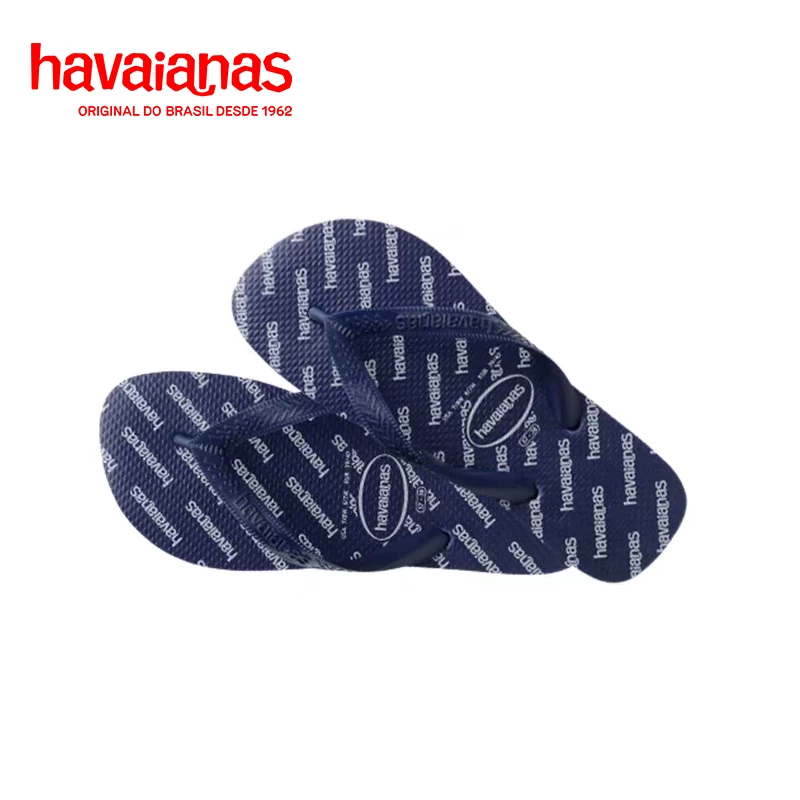 Летние резиновые нескользящие шлепанцы из Havaianas, тапочки