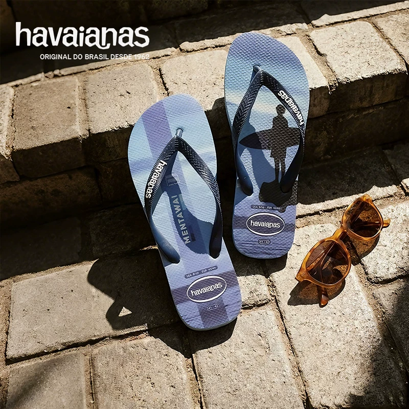 Летние пляжные шлепанцы Havaianas, 2026 год, мягкая подошва, пляжный стиль