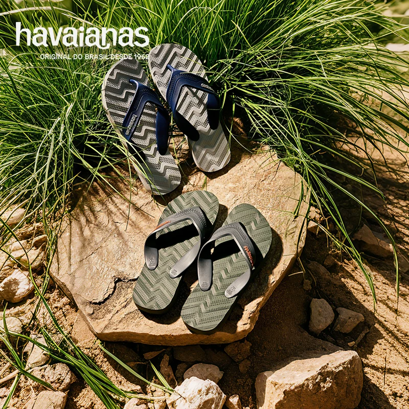 Шлепанцы Havaianas для лета на пляже, нескользящие тапочки