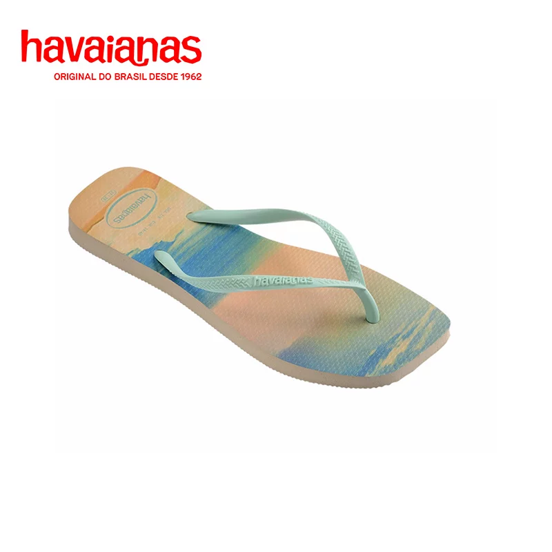 Сланцы Havaianas Havana Slim Square Gigi Hadid новые женские шлепанцы, внешняя обувь