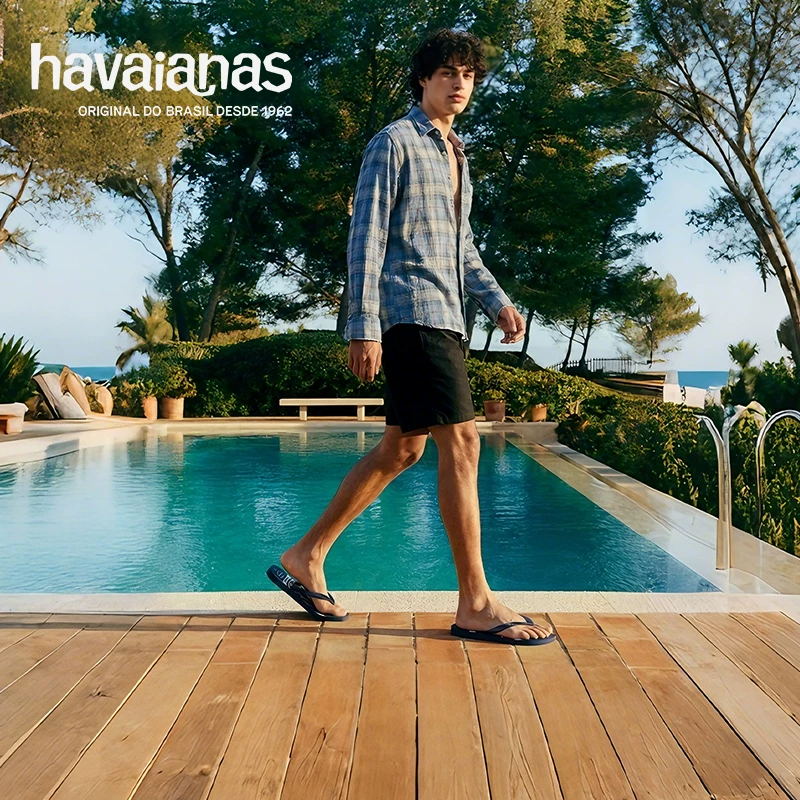 Летние нескользящие шлепанцы Havaianas, тапочки, 2026 год