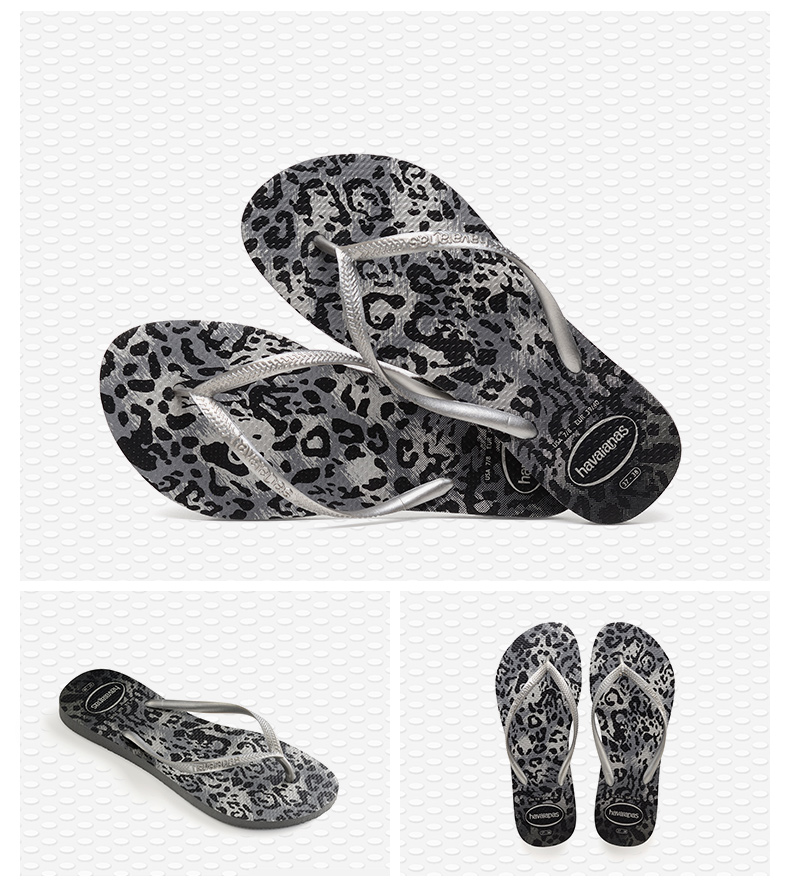 巴西第一人字拖 哈瓦那 Havaianas 20新款 女动物印花100%天然橡胶人字拖 图15