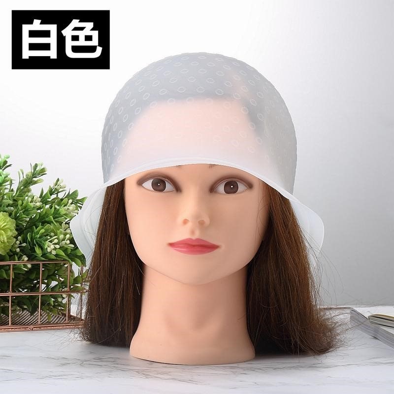 Silicione hat color bleach color simple hair dye material
