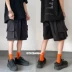 ROCKY home Nhật Bản thương hiệu thủy triều mùa hè lỏng lẻo quần short nam phiên bản Hàn Quốc của xu hướng quần dài năm điểm giản dị của Harajuku - Quần short