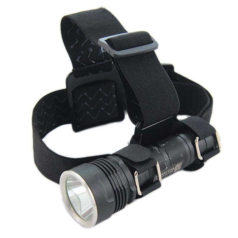 Headlight strap headband portable sleeve with headwear sports multi-function maintenance flashlight outdoor stable flashlight