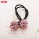 . Mũ Angelafa Trẻ em Hàn Quốc Thắt tóc Rhinestone Dây cao su cao cấp Dây đeo đầu Cô gái Baby Crystal - Phụ kiện tóc