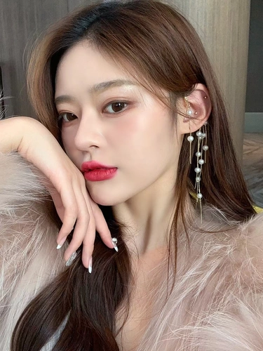 Ретро серьги из жемчуга, клипсы, популярно в интернете