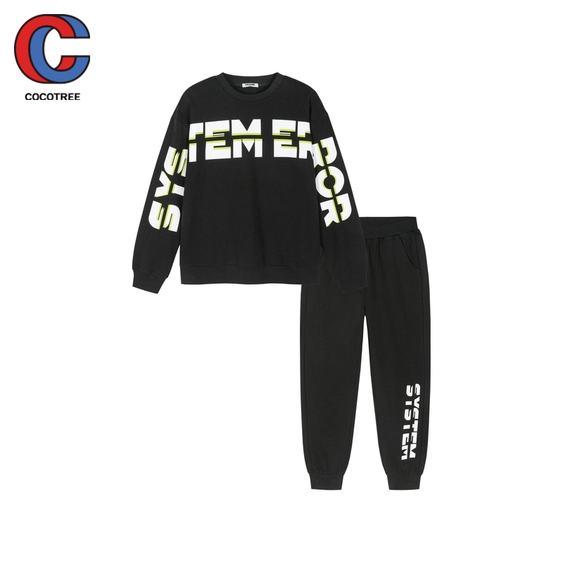 CoCoTree 棵棵树童装 儿童卫衣卫裤套装 天猫优惠券折后¥109.9包邮(¥179.9-70)男、女童110~180码2色可选