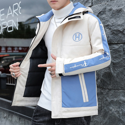 棉衣韩版男士外套潮流加厚潮牌羽绒棉服