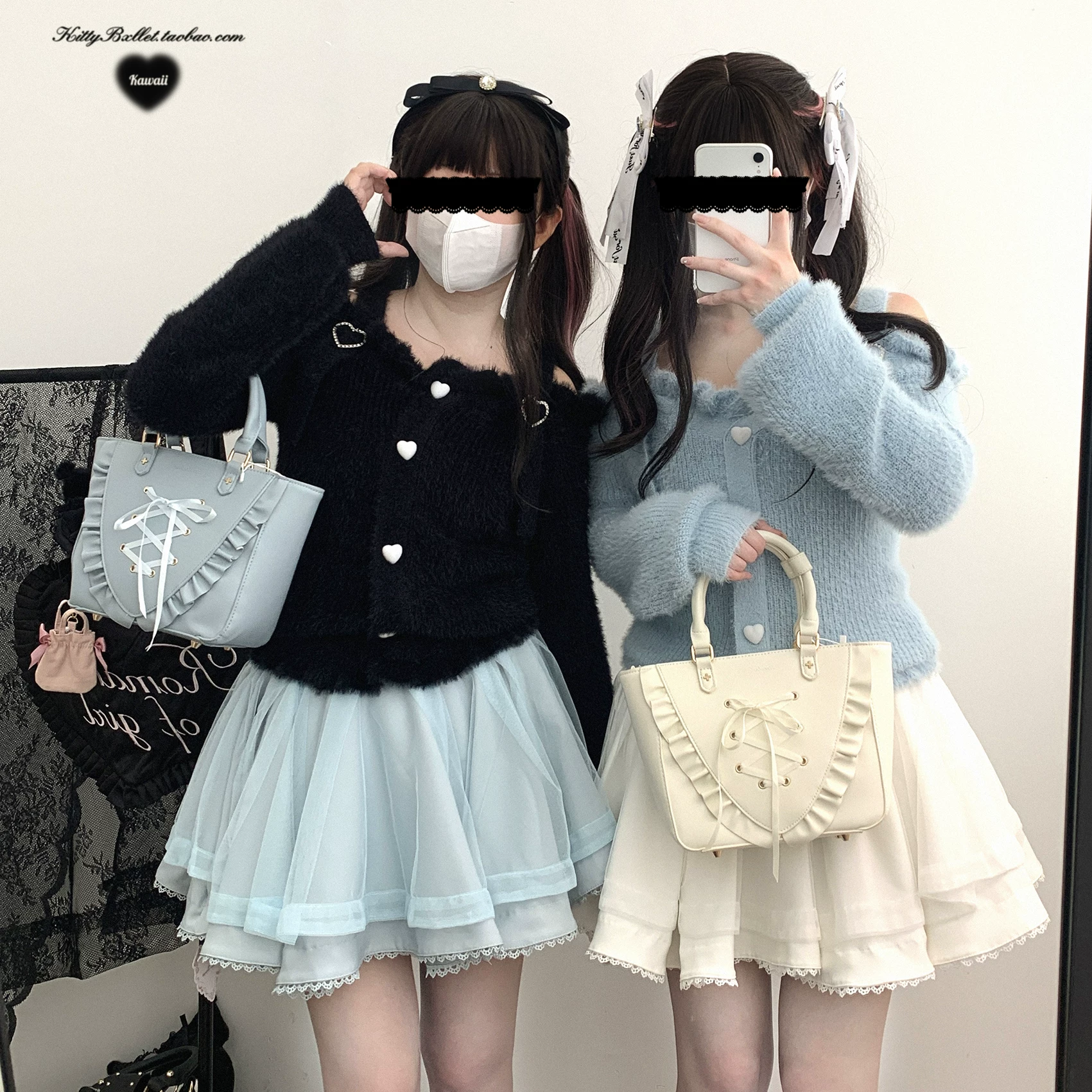 Cute genuine knitted winter velvet design cartoon sweater, print