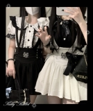 KittyBxllet Original [Rose Mark] Кружевная рубашка с кукольным воротником и бантом