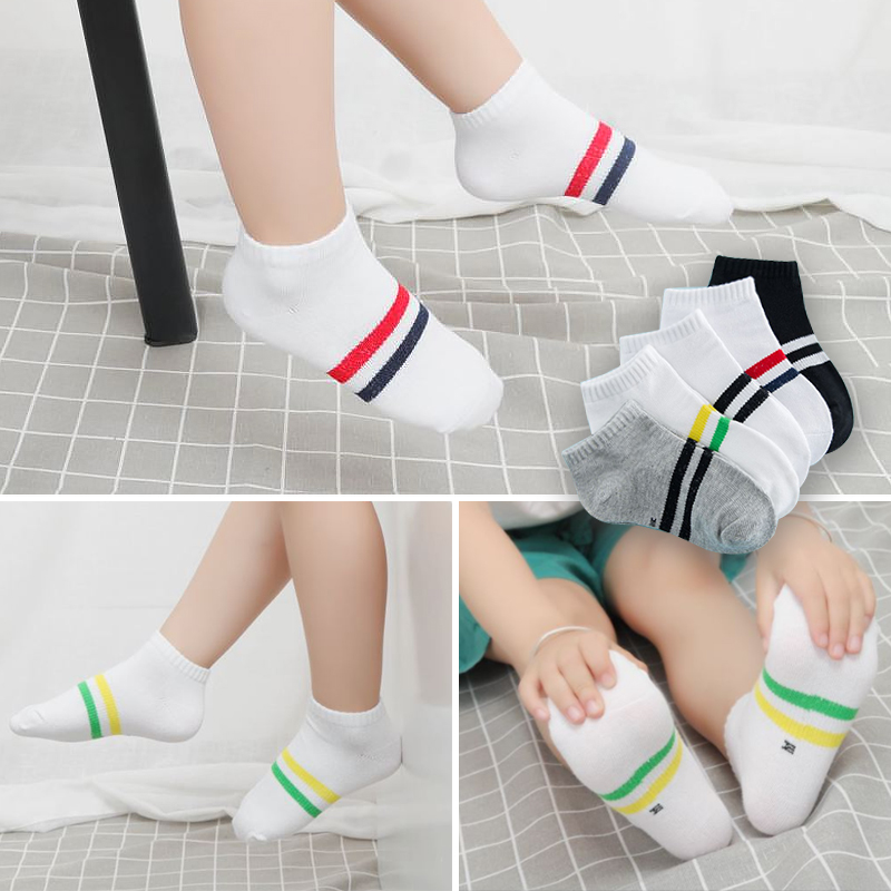 L Childrens pha lê Socks Summer Thin Cô gái pha lê Ice Socks bé chúa Socks Glass Silk tinh khiết ngắn Socks.