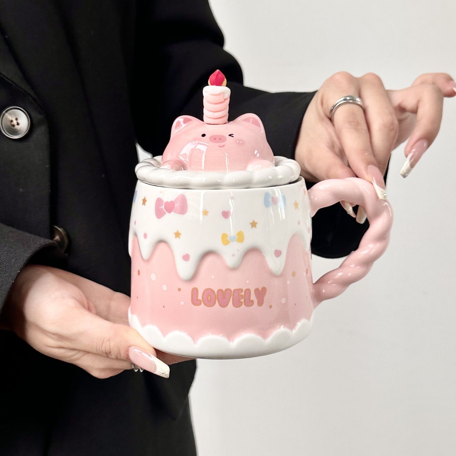 少女心高颜值生日礼物可爱水杯送男女朋友姐妹情侣儿童有意义礼品