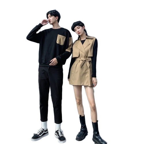 Осенняя парная одежда для влюбленных, сексуальный жилет, комплект, платье, юбка, 2020